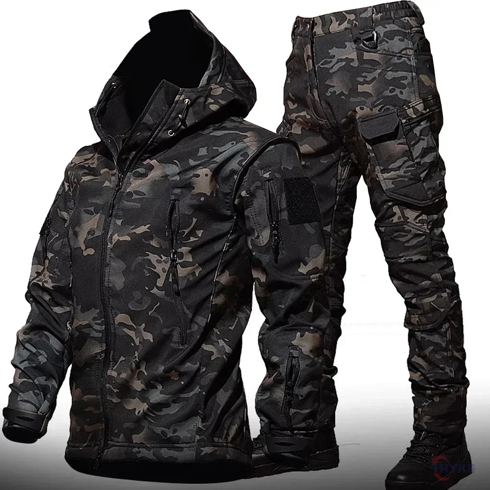 Fishing Jacket Waterproof - 6XL TAD التكتيكية الرجال الصيد التنزه
