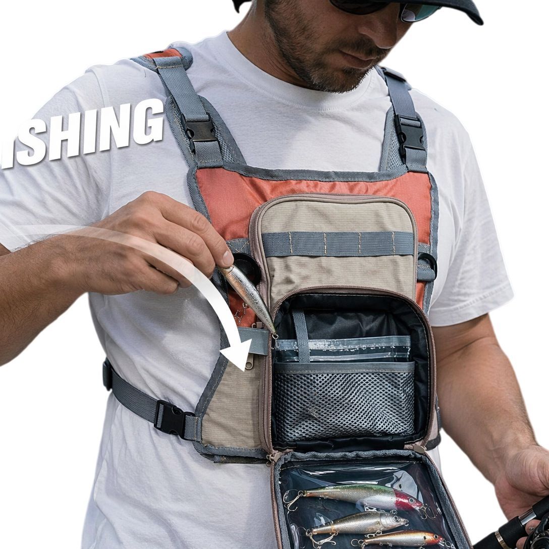 حقيبة صدر متعددة الوظائف مقاوم - مراجعة Fishing Bag Waterproof وسعره